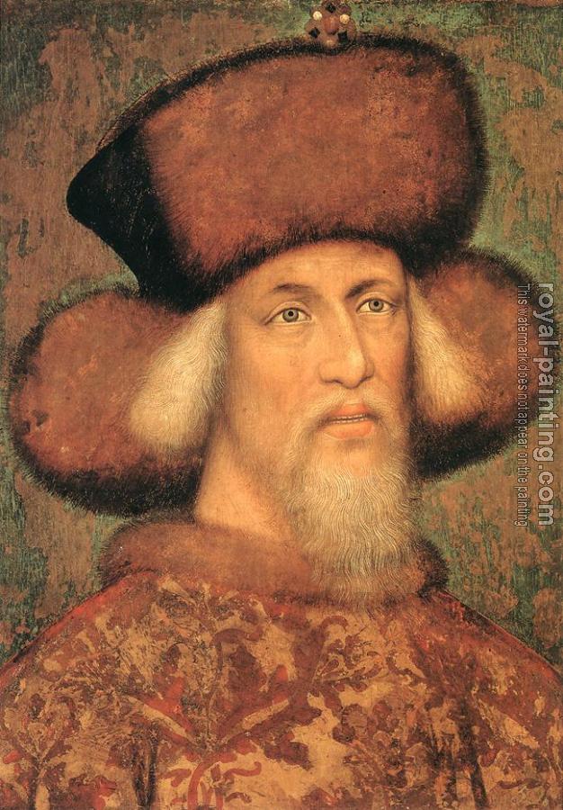 Pisanello : Portrait of Emperor Sigismund of Luxembourg